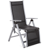 Krzesło Ibiza Relax Silver / Black