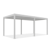 Bioklimatyczna pergola tarasowa ELEGANCE AUTOMATIC 3x6 z oświetleniem LED White - Gutroof