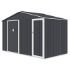 Domek narzędziowy FALCON 340x194cm Cold Grey - Hardmaister