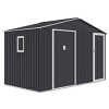 Domek narzędziowy FALCON 340x194cm Cold Grey - Hardmaister