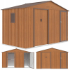 Domek narzędziowy FALCON 340x194cm Oak Brown - Hardmaister
