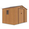 Domek narzędziowy HUDSON 277x191cm Oak Brown - Hardmaister