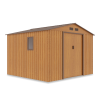 Domek narzędziowy HUDSON 277x255cm Oak Brown - Hardmaister