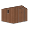 Domek narzędziowy HUDSON 277x255cm Walnut - Hardmaister