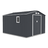 Domek narzędziowy HUDSON 277x319cm Cold Grey - Hardmaister