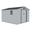 Domek narzędziowy HUDSON 277x319cm Light Grey - Hardmaister