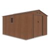 Domek narzędziowy HUDSON 277x319cm Walnut - Hardmaister