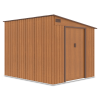 Domek narzędziowy JASPER 214x257cm Oak Brown - Hardmaister