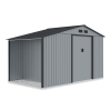 Domek narzędziowy MADISON 342x255cm Light Grey - Hardmaister