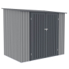 Domek narzędziowy metalowy KENT 222x149cm Light Grey - HARDMAISTER
