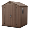 Domek ogrodowy DARWIN 6x6  Brown - 190x182cm - KETER
