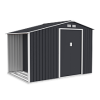 Domek ogrodowy drewutnia MADISON 278x191cm Cold Grey - Hardmaister