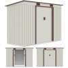 Domek ogrodowy OREGON 261x121cm Beige - Hardmaister