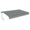 Markiza tarasowa CLASSIC 500x300 Grey/White - Gutroof