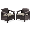 Meble ogrodowe CORFU DUO Brown