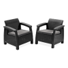 Meble ogrodowe CORFU DUO Graphite