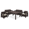 Meble ogrodowe CORFU FIESTA II Brown