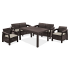 Meble ogrodowe CORFU FIESTA II Brown