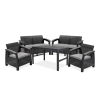 Meble ogrodowe CORFU FIESTA/LYON Graphite