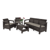 Meble ogrodowe CORFU SET 3 Brown