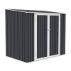 Metalowa narzędziownia KENT 222x149cm  Cold Grey - HARDMAISTER