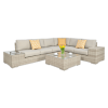 Narożnik technorattan AVOCADO Beige