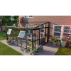 Ogród zimowy SOHO Black 434x290cm Solid PC + Glass - Gutroof