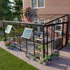 Ogród zimowy SOHO Black 434x290cm Solid PC + Glass - Gutroof