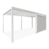 Opuszczana roleta do pergoli Premium White 3m  - Gutroof