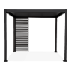 Panel do pergoli PREMIUM Anthracite, szer. 123,5cm - Gutroof