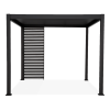 Panel do pergoli PREMIUM Anthracite, szer. 123,5cm - Gutroof