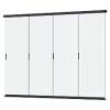 Panel szklany przesuwny do pergoli ELEGANCE/DELUXE/FUSION 4m Anthracite - Gutroof