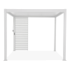 Panel żaluzjowy od pergoli PREMIUM White, szer. 123,5cm  - Gutroof