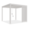Panel żaluzjowy pionowy do pergoli ELEGANCE/DELUXE/FUSION 1 m White - Gutroof