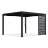 Panel żaluzjowy poziomy do pergoli ELEGANCE/DELUXE/FUSION 1.3 m Anthracite - Gutroof