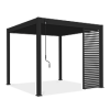 Panel żaluzjowy poziomy do pergoli ELEGANCE/DELUXE/FUSION 1 m Anthracite - Gutroof