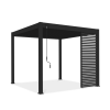 Panel żaluzjowy poziomy do pergoli ELEGANCE/DELUXE/FUSION 1 m Anthracite - Gutroof