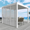 Panel żaluzjowy poziomy do pergoli ELEGANCE/DELUXE/FUSION 1 m White - Gutroof