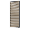Panel żaluzjowy poziomy regulowany do pergoli ELEGANCE/DELUXE/FUSION 1.3 m Woodgrain - Gutroof