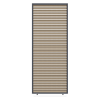 Panel żaluzjowy poziomy regulowany do pergoli ELEGANCE/DELUXE/FUSION 1 m Woodgrain - Gutroof