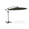 Parasol ogrodowy boczny SANTORINI WOOD 3m Dark Green - Lis Prom