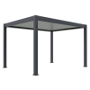 Pergola automatyczna ELEGANCE AUTOMATIC 3x4 z oświetleniem LED Anthracite/Light Grey - Gutroof