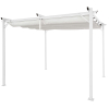 Pergola na taras  SPRINT 3x3 White - HARDMAISTER