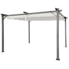 Pergola na taras SPRINT 3x4 Anthracite/White - HARDMAISTER