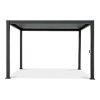 Pergola ogrodowa aluminiowa Premium Anthracite 3x4 - Gutroof