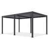 Pergola ogrodowa DELUXE Automatic + LED 3,6x5,3 Anthracite - Gutroof