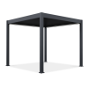 Pergola tarasowa automatyczna z oświetleniem LED ELEGANCE AUTOMATIC 3x3 Anthracite - Gutroof