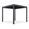 Pergola tarasowa automatyczna z oświetleniem LED ELEGANCE AUTOMATIC 3x3 Anthracite - Gutroof