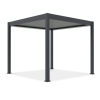Bioklimatyczna pergola z ruchomymi lamelami ELEGANCE AUTOMATIC 3x3 Anthracite/Light Grey - Gutroof