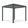 Bioklimatyczna pergola z ruchomymi lamelami ELEGANCE AUTOMATIC 3x3 Anthracite/Light Grey - Gutroof